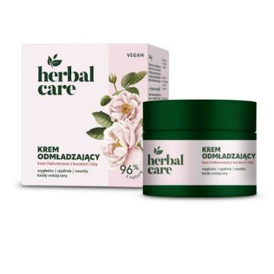 FARMONA HERBAL CARE Krem odmładzający Kwas hialuronowy z kwiatem róży, 50 ml