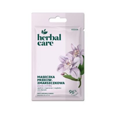 Farmona Herbal Care Maseczka przeciwzmarszczkowa do twarzy z Peptydami i Orchideą, 7 g