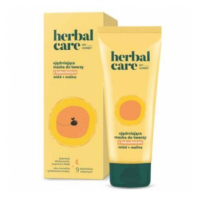 FARMONA HERBAL CARE My Honey Ujędrniająca maska do twarzy z bakuchiolem, 50 ml