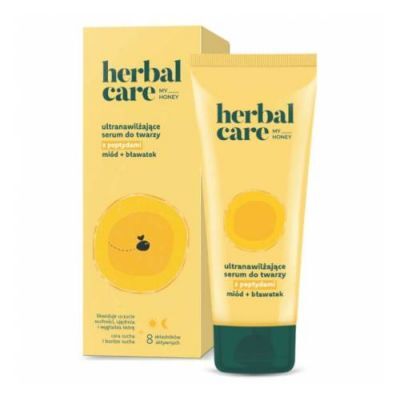 FARMONA HERBAL CARE My Honey Ultranawilżające serum do twarzy z peptydami, 50 ml