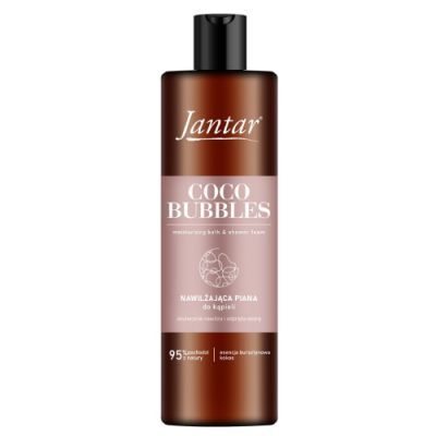 FARMONA JANTAR Coco Bubbles Nawilżająca piana do kąpieli z esencją bursztynową i kokosem, 400 ml