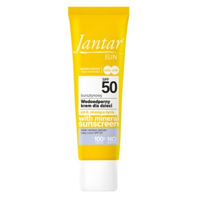 FARMONA JANTAR SUN Bursztynowy wodoodporny krem dla dzieci SPF50, 50 ml