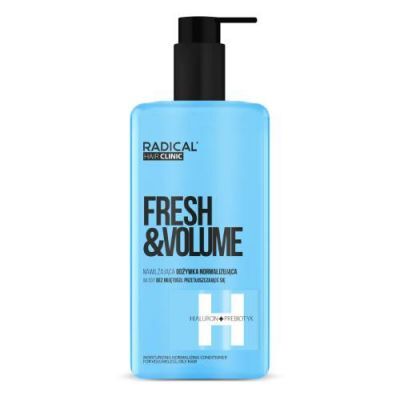 Farmona Radical Hair Clinic Fresh&Volume Nawilżająca odżywka normalizująca, 260 ml