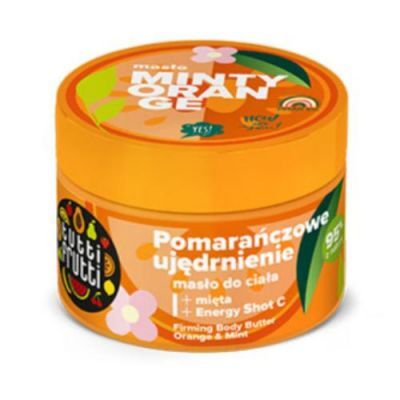 Farmona Tutti Frutti Ujędrniające masło do ciała Pomarańcza i Mięta + Energy Shot C, 200 ml