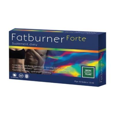 Fatburner Forte płyn, 10 fiolek x 10ml