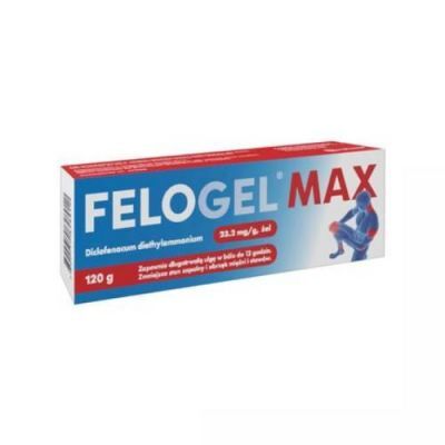 Felogel Max Żel 23,2 mg/g, 120g