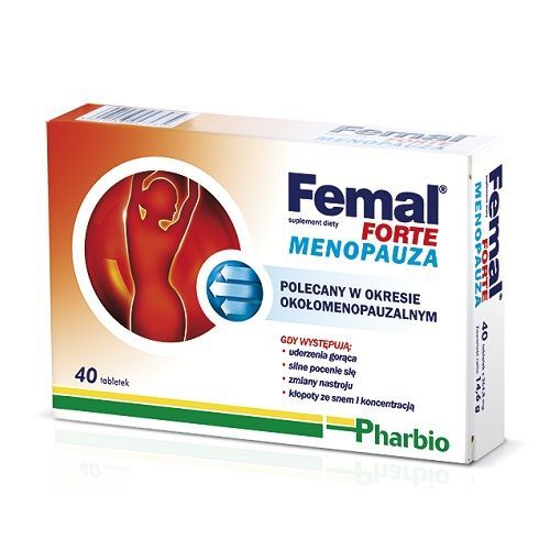 Femal Active Menopauza 40 Tabletek Cena I Opinie Apteka Internetowa Zawiszy Czarnego Łódź 0013