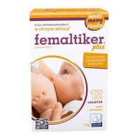 Femaltiker® plus smak karmelowy, 12 sasz.