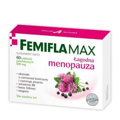 FEMIFLAMAX 600mg, 60 tabletek