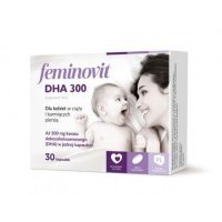 FEMINOVIT DHA 300, 30kaps. KRÓTKA DATA 30.11.2024