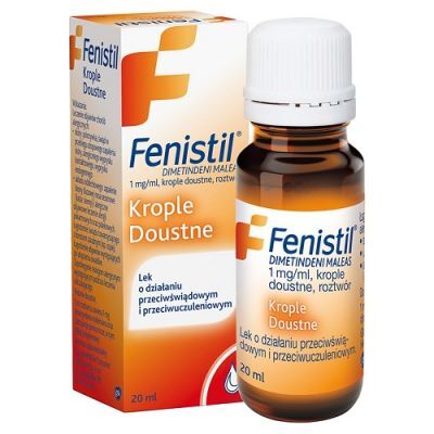 FENISTIL krople doustne 20 ml