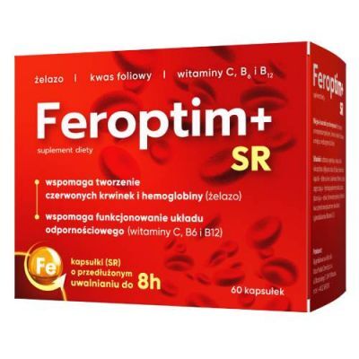 FEROPTIM + SR, 60 kaps.