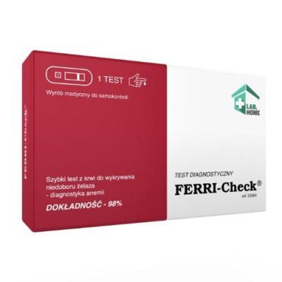 FERRI-Check® – ANEMIA -  szybki test do wykrywania niedoboru żelaza, anemii