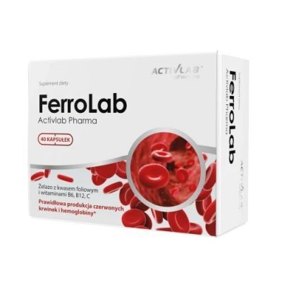 FERROLAB 40 kapsułek Activlab Pharma