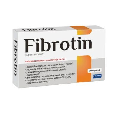 FIBROTIN 30 kapsułek KRÓTKA DATA 31.01.2026