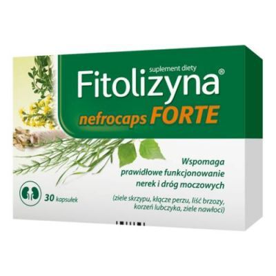 FITOLIZYNA NEFROCAPS FORTE 30 kapsułek nerki i drogi moczowe