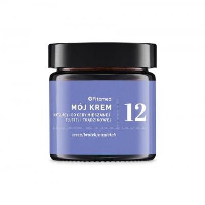 Fitomed Mój krem 12 matujący do cery mieszanej i trądzikowej, 55g