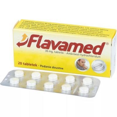 FLAVAMED 30mg, 20tabletek KRÓTKA DATA 31.08.2026