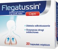 FLEGATUSSIN CAPS 8 mg 20 kapsułek