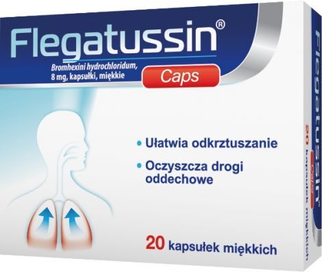 FLEGATUSSIN CAPS 8 mg 20 kapsułek