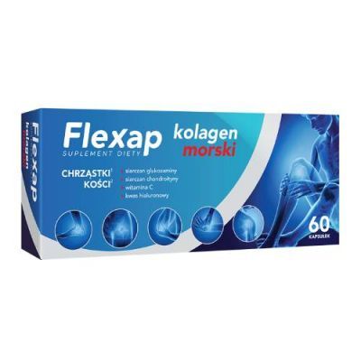 Flexap Kolagen morski, 60 kaps.