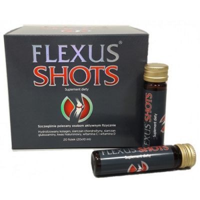 FLEXUS SHOTS płyn doustny 20 fiolek x 10 ml