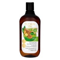 FLORA Szampon do włosów osłabionych z tendencją do wypadania Imbir, 500 ml