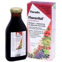 FLORADIX FLORAVITAL produkt bezglutenowy 250 ml