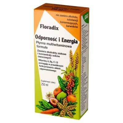 FLORADIX ODPORNOŚĆ i ENERGIA płyn 250 ml