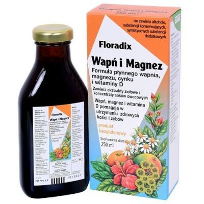 FLORADIX WAPŃ I MAGNEZ tonik 250 ml