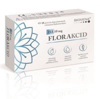 FLORAKCID HA 10 mg 10 globulek dopochwowych