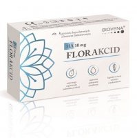 FLORAKCID HA 10 mg 5 globulek dopochwowych