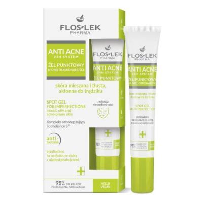 Flos-Lek Anti Acne 24h System Korektor maskujący jasny, 1,33 g