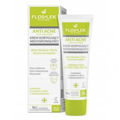 FLOS-LEK Anti Acne 24h System Krem korygujący niedoskonałości, 50ml