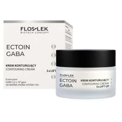 Flos-Lek Ectoin Gaba Krem konturujący do twarzy 3 x Lift Up, 50 ml