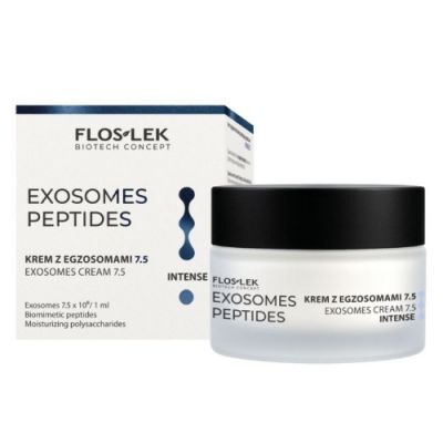 Flos-Lek Exosomes Peptides Krem z egzosomami do twarzy Intense 7.5, 50 ml