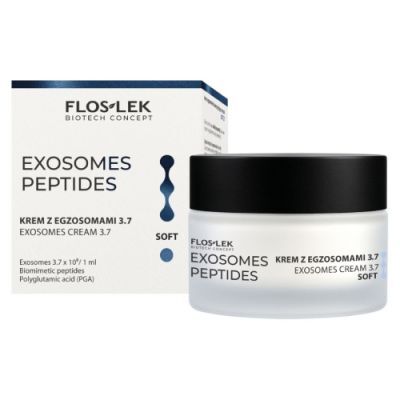 Flos-Lek Exosomes Peptides Krem z egzosomami do twarzy Soft 3.7, 50 ml