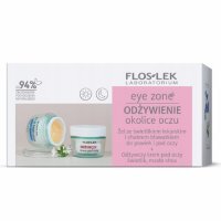 FLOS-LEK Eye Zone Odżywienie (Krem pod oczy, 15ml + Żel do powiek i pod oczy, 10g)