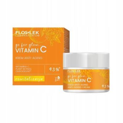 FLOS-LEK Go For Glow Vitamin C Rewitalizacja Krem anti-aging, 50ml