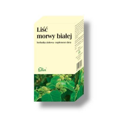 FLOS Liść Morwy białej Herbatka ziołowa, 20 saszetek x 2g