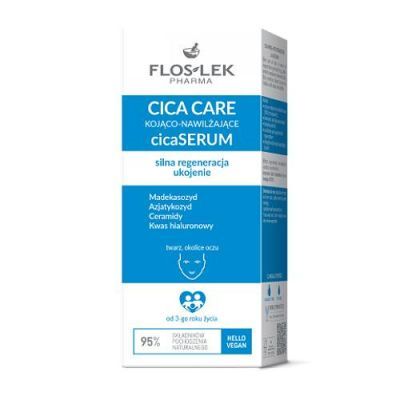 Floslek Cica Care Kojąco-nawilżające serum do twarzy, 30 ml