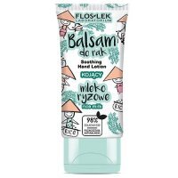 FLOSLEK HAND CARE Balsam do rąk kojący mleko ryżowe, 40 ml