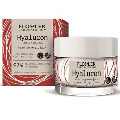 FLOSLEK HYALURON anti-aging krem regenerujący na noc 50 ml