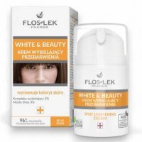 FLOSLEK WHITE &amp; BEAUTY Krem wybielający przebarwienia 50 ml