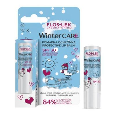 Floslek Winter Care Pomadka ochronna do ust SPF30, 4 g