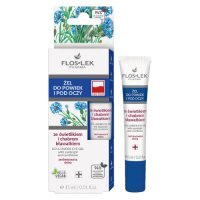 FLOSLEK Żel ze świetlikiem i CHABREM BŁAWATKIEM do powiek i pod oczy 15 ml [tubka]