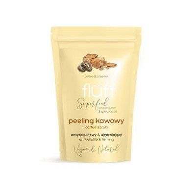 Fluff Superfood Peeling Kawowy Karmel, 100g