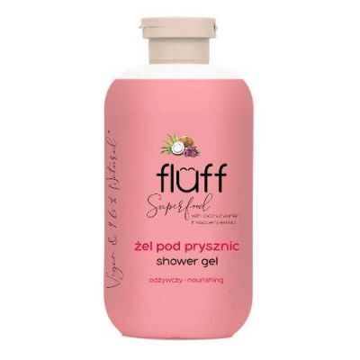 FLUFF SUPERFOOD Żel pod prysznic Kokos i Malina, 500ml