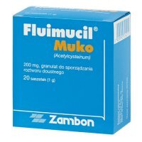 FLUIMUCIL MUKO 200 mg 20 saszetek