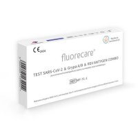 Fluorecare Test Sars-CoV-2 &amp; Grypa A/B &amp; RSV Antygen Combo, 1 szt.